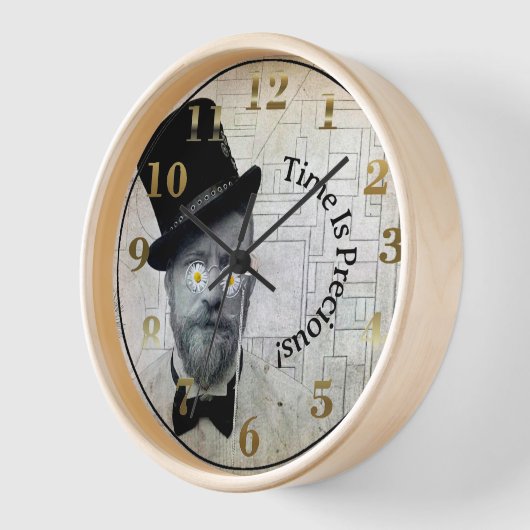 時計大切だ！ 壁時計 (傾斜)