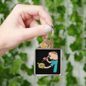 時計学 キーホルダー (手)