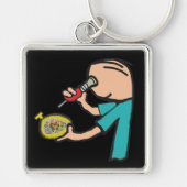 時計学 キーホルダー (正面)