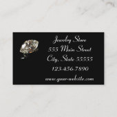 時計屋のダイヤモンドの名刺 名刺 (裏面)