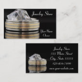 時計屋の結婚指輪の名刺 名刺 (正面/裏面)