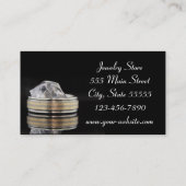 時計屋の結婚指輪の名刺 名刺 (裏面)