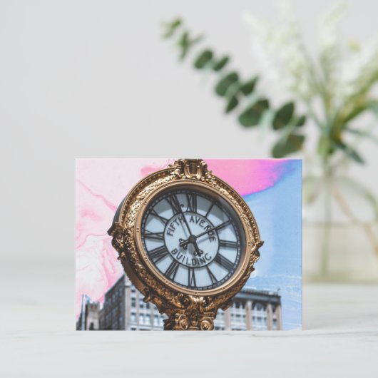 時計工事 ポストカード (スタンド正面)