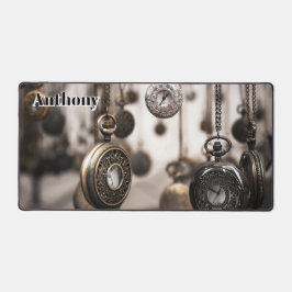 時計愛好家の時計専門パーソナライズされた者 デスクマット