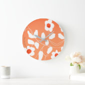 時計感動的は小さなものを大事にする ラージ壁時計 (ホーム)