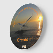 時計感動的 – 移保動 ラージ壁時計 (傾斜)