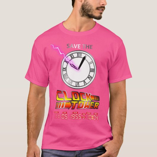 時計救塔 Tシャツ (正面)
