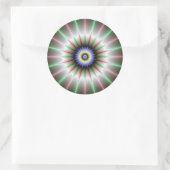 時計星丸ステッカー ラウンドシール (バッグ)