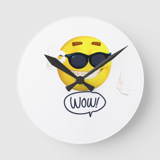 時計時計 ラウンド壁時計 (正面)