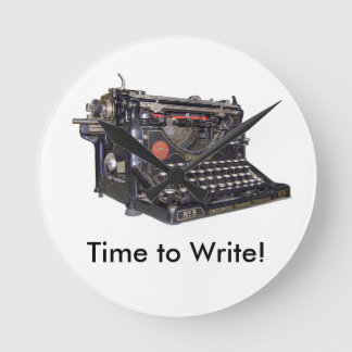 時計書の時刻 ラウンド壁時計