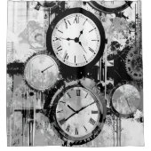 時計用シャワーカーテン シャワーカーテン (正面)