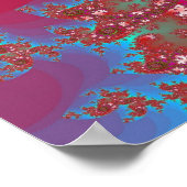 時計用フラクタル ポスター (角)