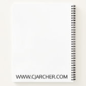 時計職人の娘の手帳 ノートブック (裏面)