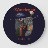 時計職人 ラージ壁時計 (正面)