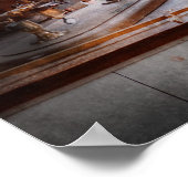 時計職人 – 時計修理店 ポスター (角)