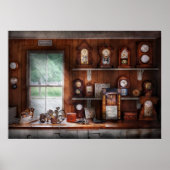 時計職人 – 時計修理店 ポスター (正面)