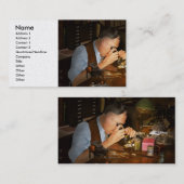 時計職人 – The watchman 1939 名刺 (正面/裏面)