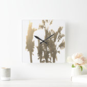 時計芸術およびデザイン スクエア壁時計 (ホーム)