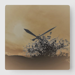 時計芸術およびデザイン スクエア壁時計