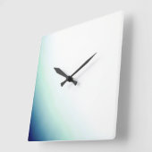 時計芸術およびデザイン スクエア壁時計 (傾斜)