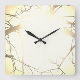 時計芸術およびデザイン スクエア壁時計