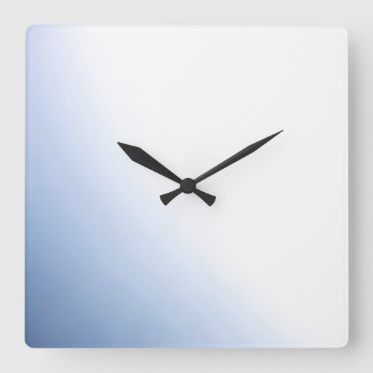 時計芸術およびデザイン スクエア壁時計 (正面)