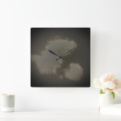 時計芸術およびデザイン スクエア壁時計 (ホーム)
