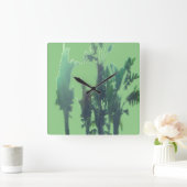 時計芸術およびデザイン スクエア壁時計 (ホーム)