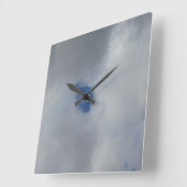 時計芸術およびデザイン スクエア壁時計 (傾斜)