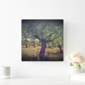 時計芸術およびデザイン スクエア壁時計 (ホーム)