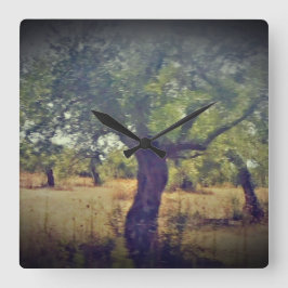 時計芸術およびデザイン スクエア壁時計