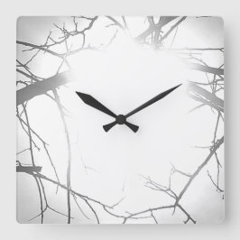 時計芸術およびデザイン スクエア壁時計