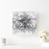 時計芸術およびデザイン スクエア壁時計 (ホーム)