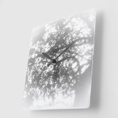 時計芸術およびデザイン スクエア壁時計 (傾斜)