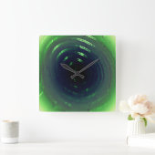 時計芸術およびデザイン スクエア壁時計 (ホーム)