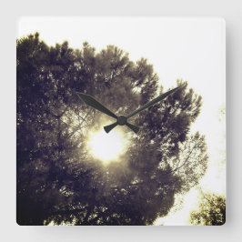 時計芸術およびデザイン スクエア壁時計