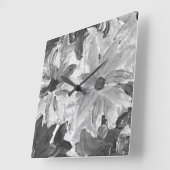 時計芸術およびデザイン スクエア壁時計 (傾斜)