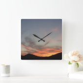 時計芸術およびデザイン スクエア壁時計 (ホーム)