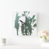 時計芸術およびデザイン スクエア壁時計 (ホーム)