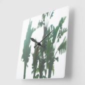 時計芸術およびデザイン スクエア壁時計 (傾斜)