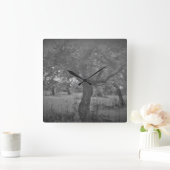 時計芸術およびデザイン スクエア壁時計 (ホーム)