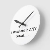 時計芸術およびデザイン ラウンド壁時計 (傾斜)