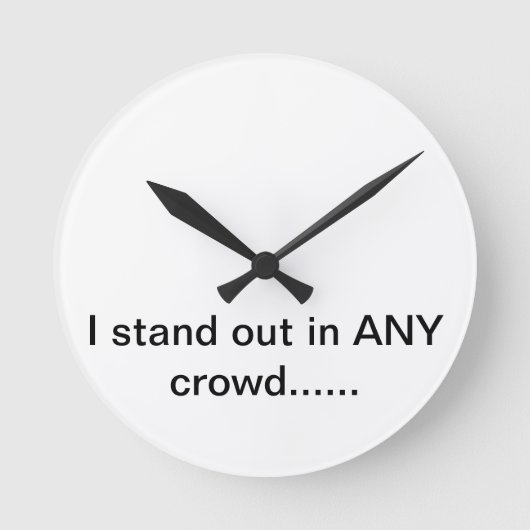 時計芸術およびデザイン ラウンド壁時計 (正面)