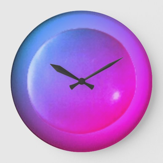 時計芸術およびデザイン ラージ壁時計 (正面)