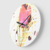 時計芸術およびデザイン ラージ壁時計 (傾斜)