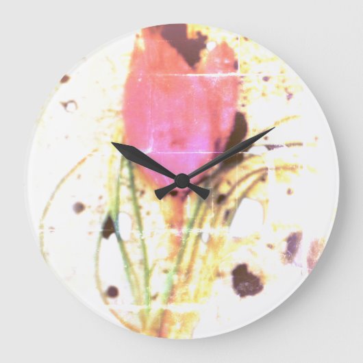 時計芸術およびデザイン ラージ壁時計 (正面)