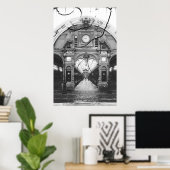 時計館のポルティコ ポスター (ホームオフィス)