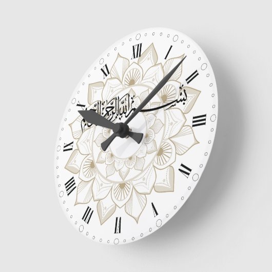 時計1 ラウンド壁時計 (傾斜)