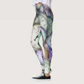 時計1 レギンス (左)