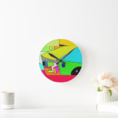 時計3 ラウンド壁時計 (ホーム)